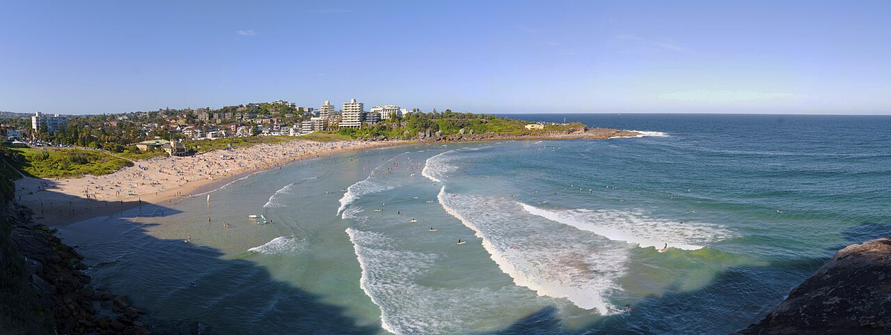 A photograph of Freshwater Beach