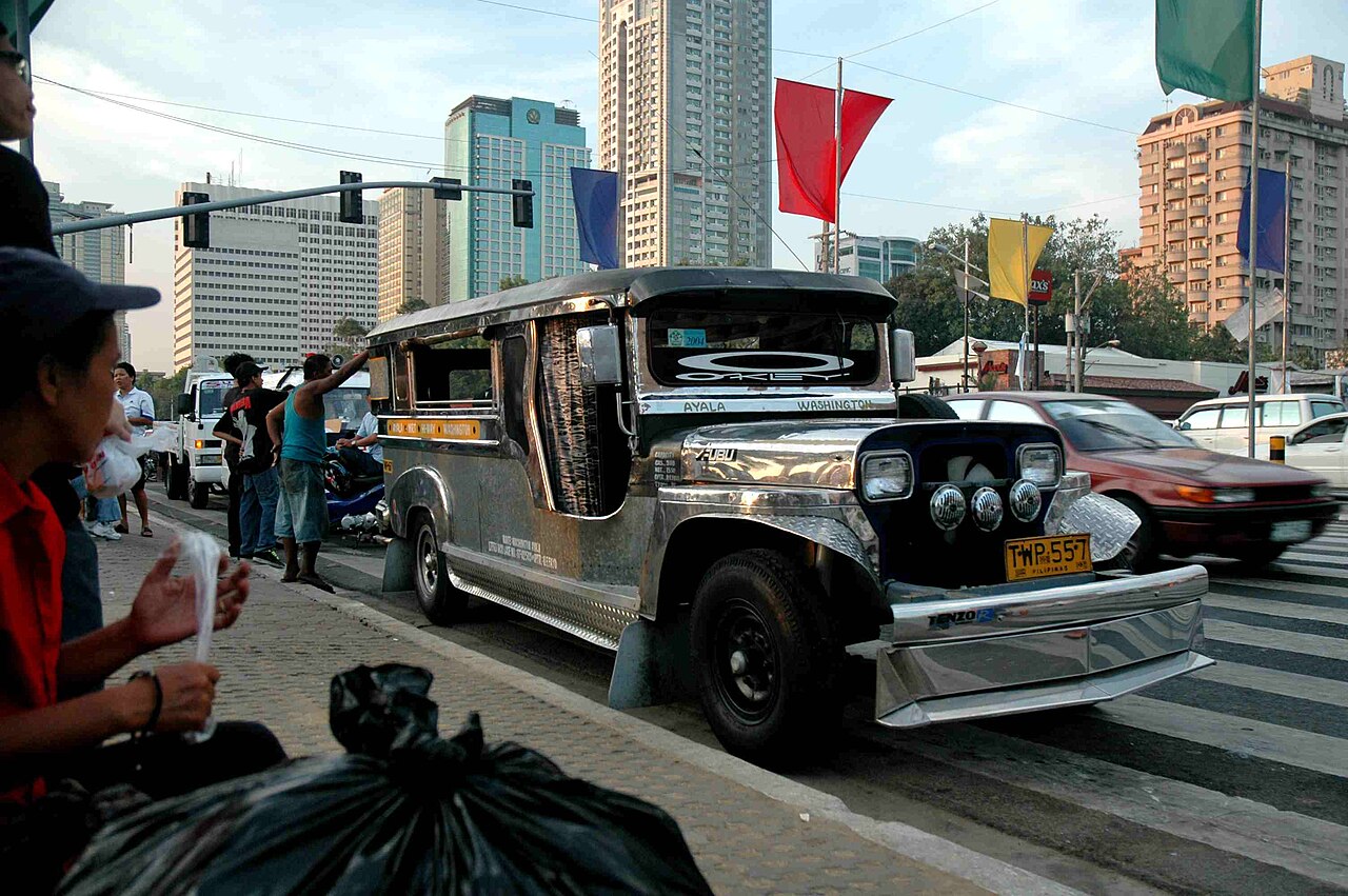 A photograph of Manila Baywalk