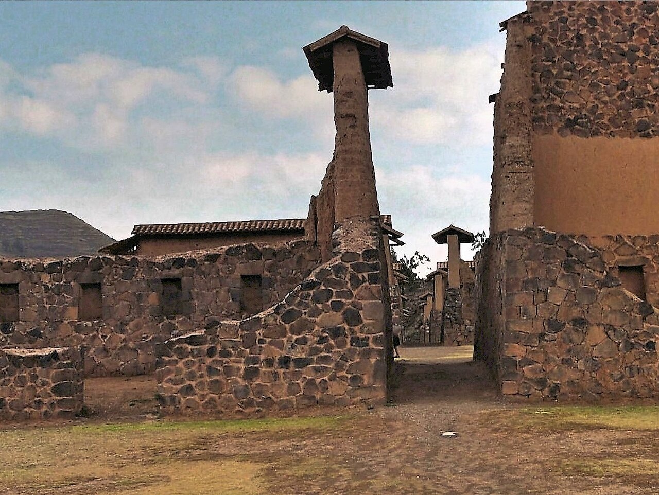 Rackchi Templo Wiracocha fotoğrafı