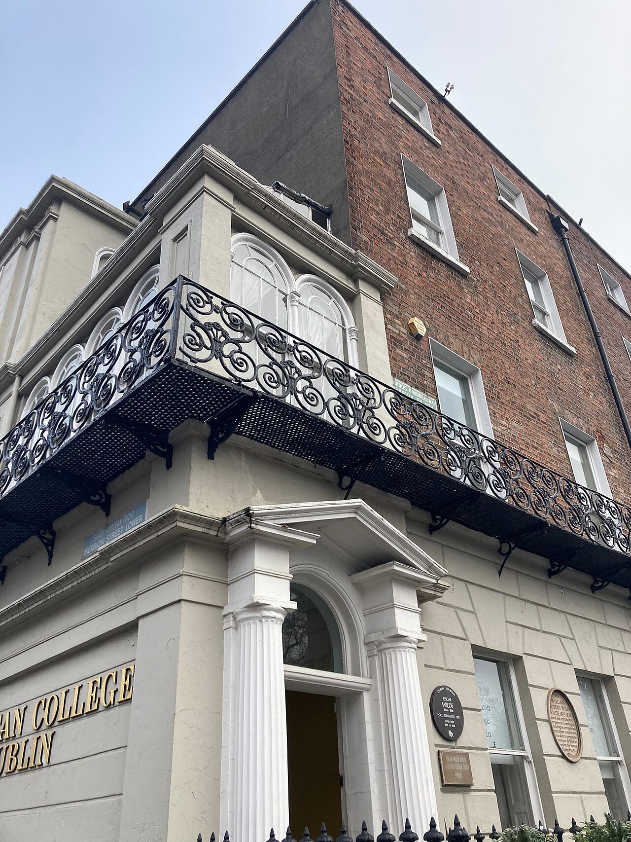 Una fotografía de Merrion Square