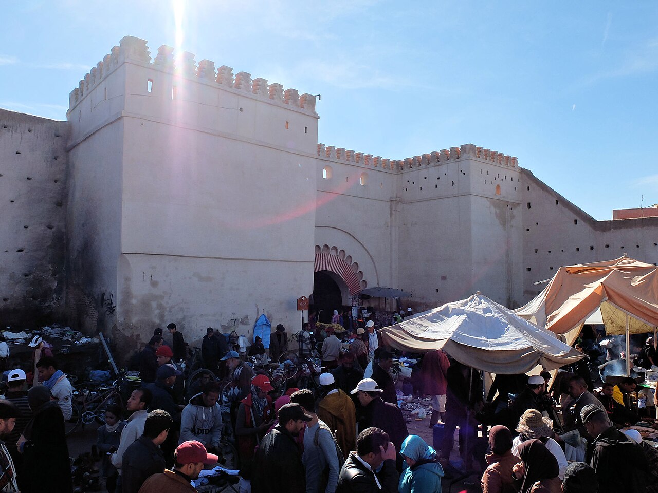 Une photographie de Bab el Khemis