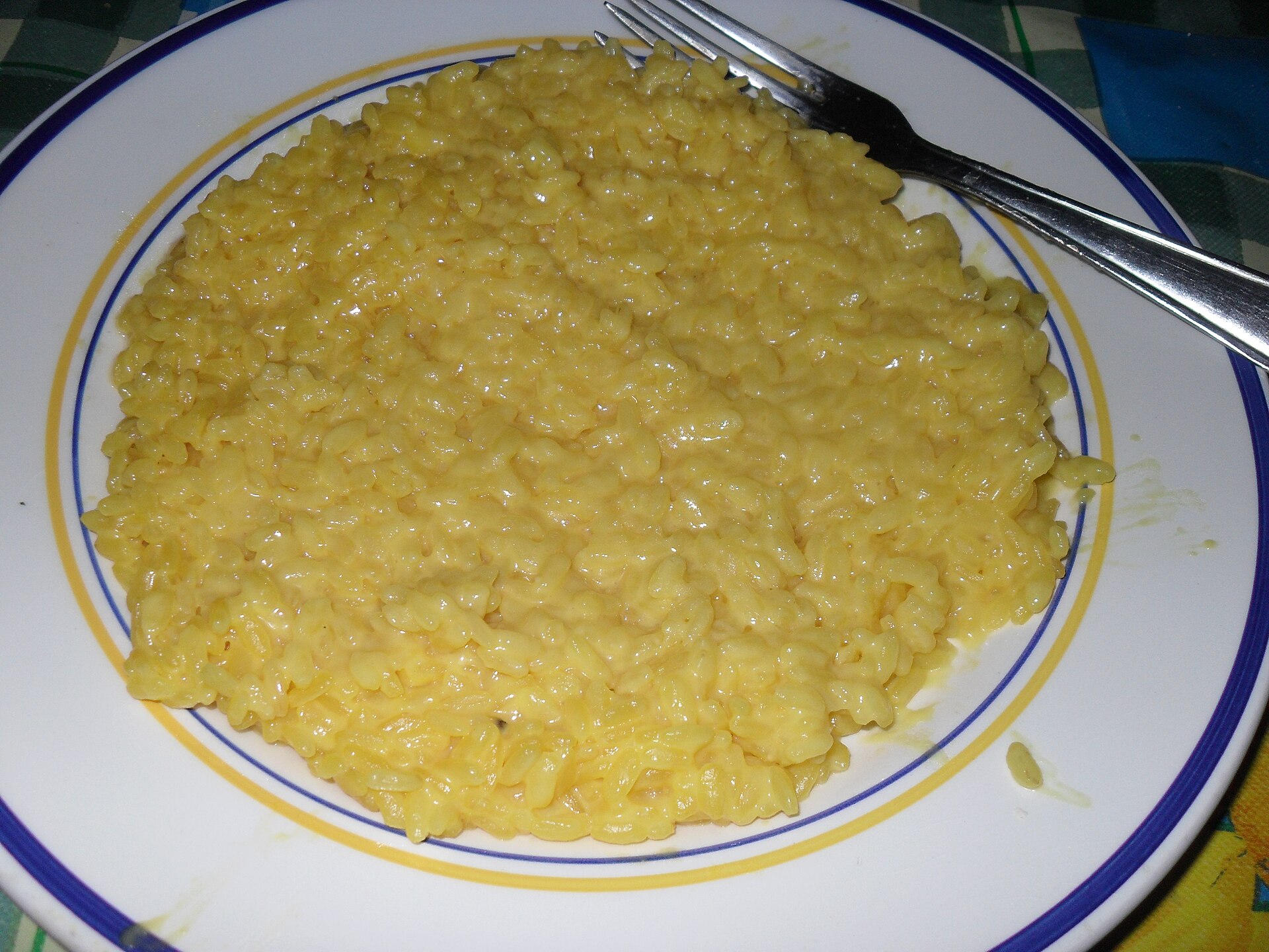 Risotto alla Milanese — foto ilustrativa