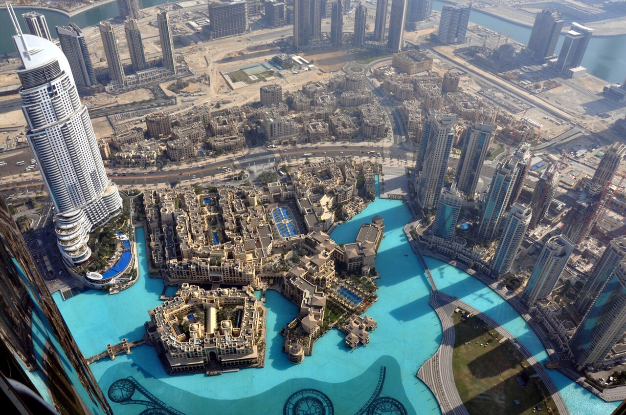 صورة نافورة دبي