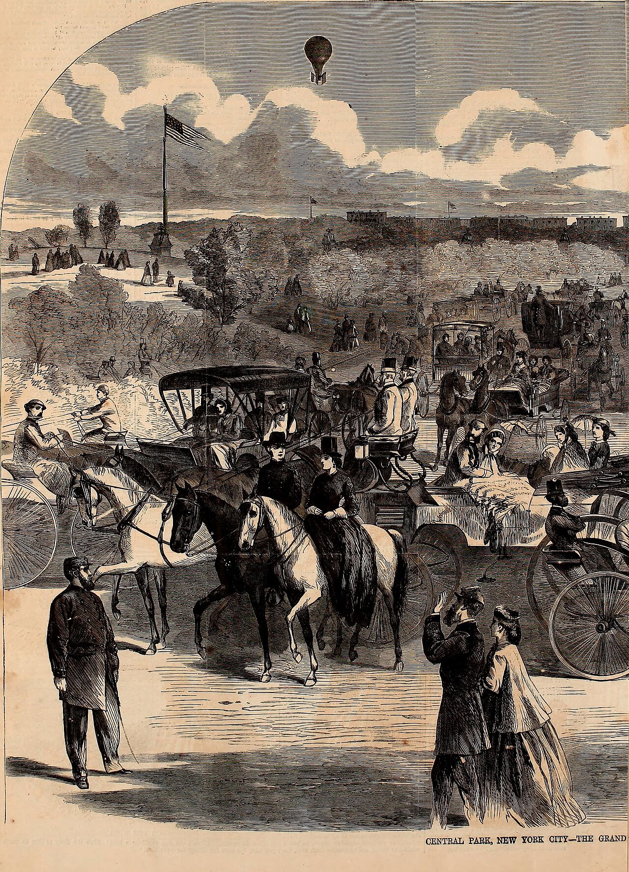 A photograph of Central Park