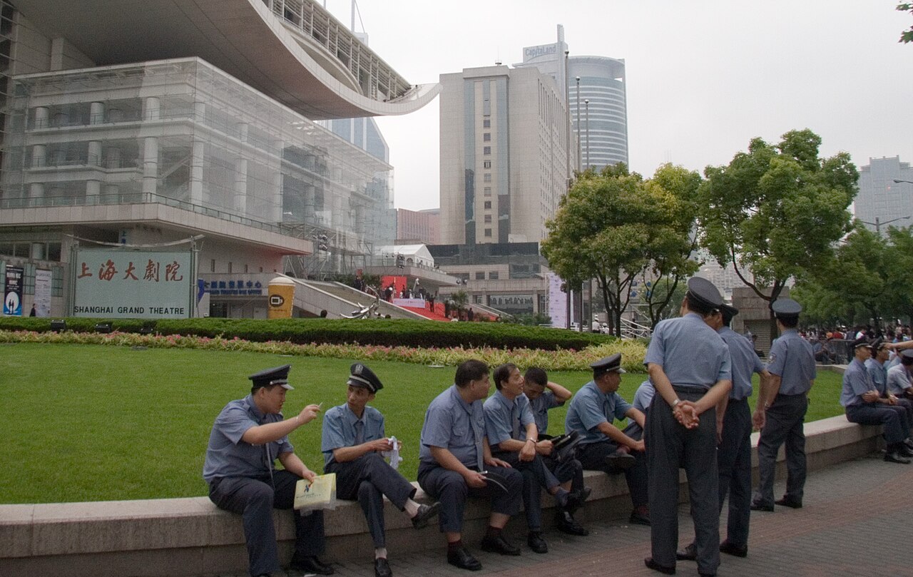 Una fotografia di Shanghai Grand Theatre