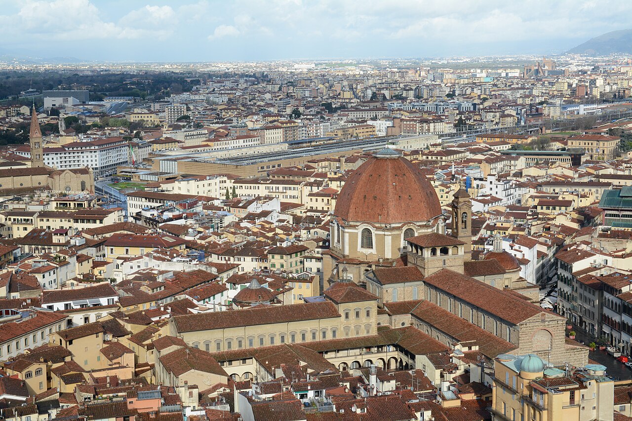 A photograph of Medici Chapels