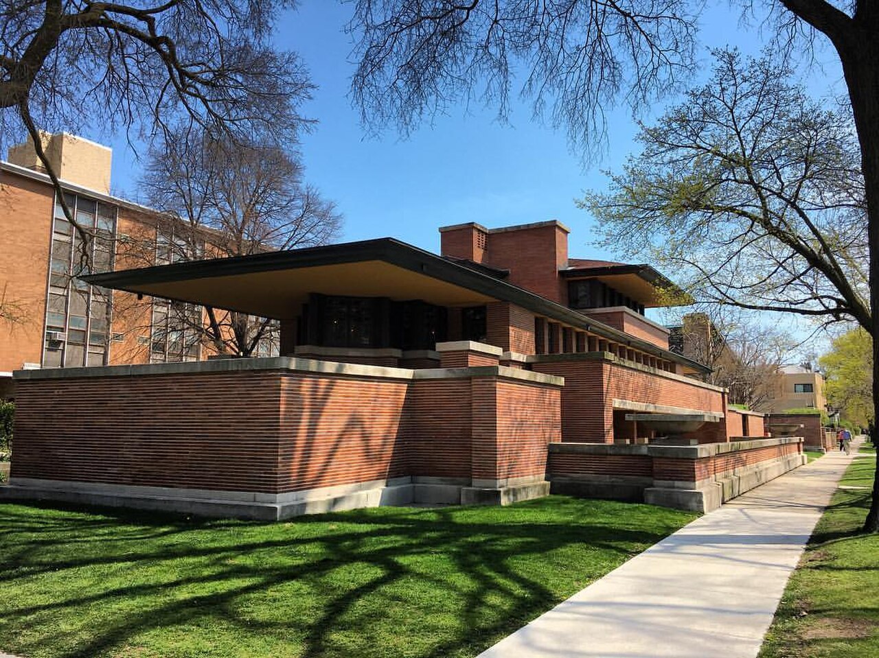 A photograph of Robie House