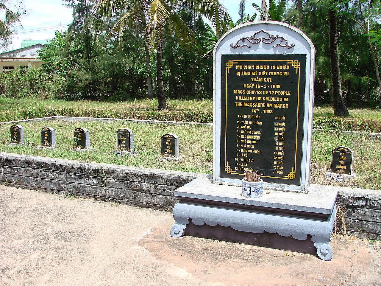 Ein Foto von Sơn-Mỹ-Gedenkstätte