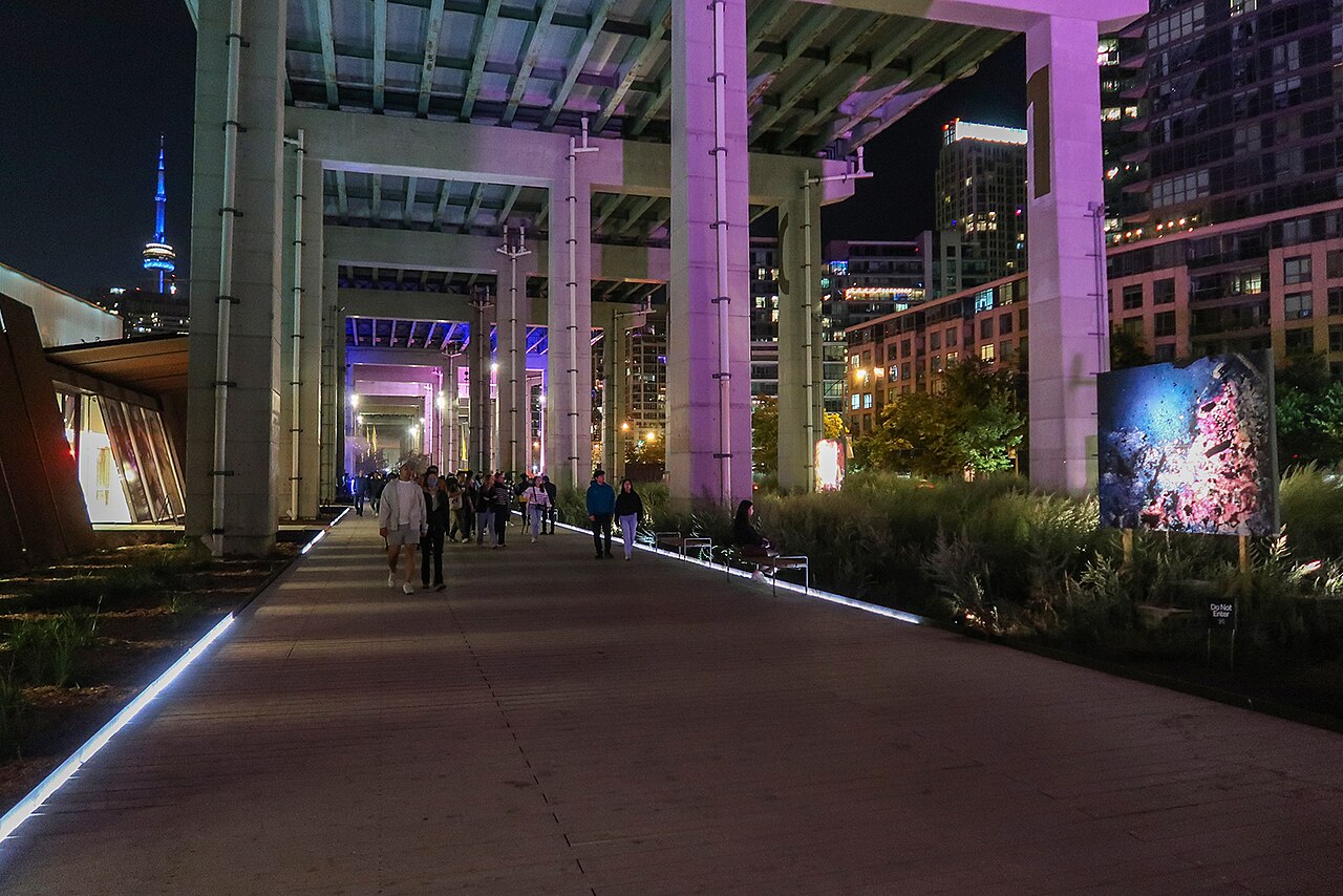 Ein Foto von The Bentway