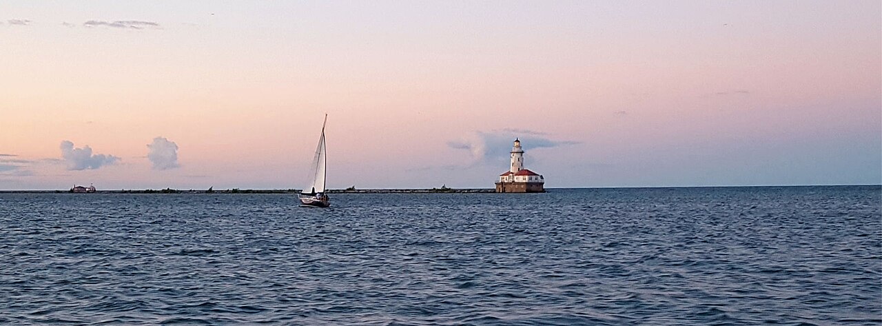 1893 Chicago Harbor Lighthouse