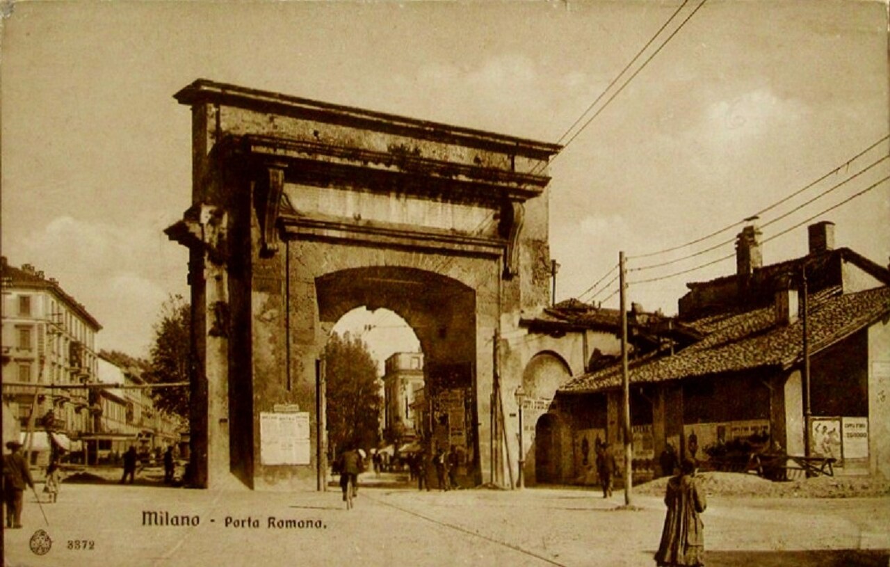 A photograph of Porta Romana