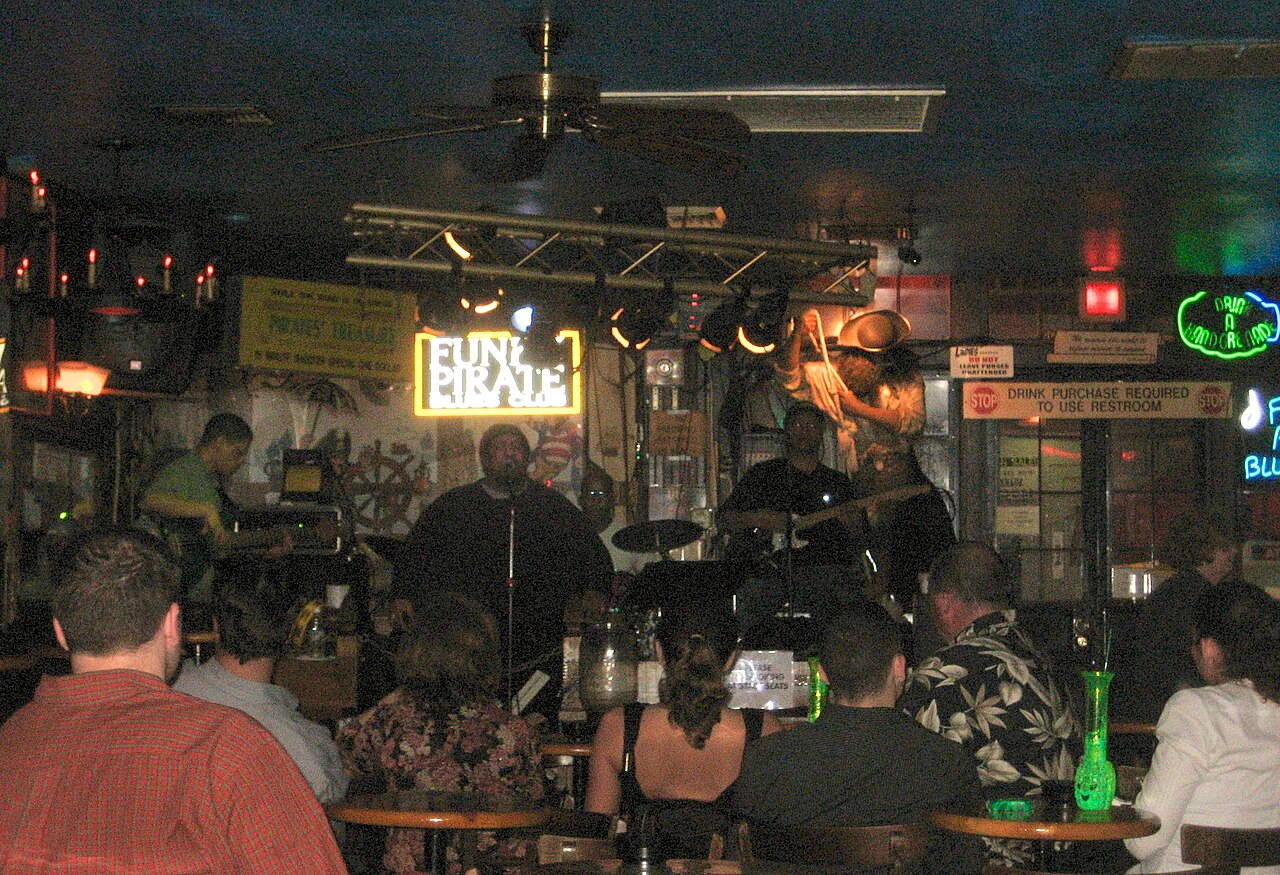 A photograph of Pirate Bar