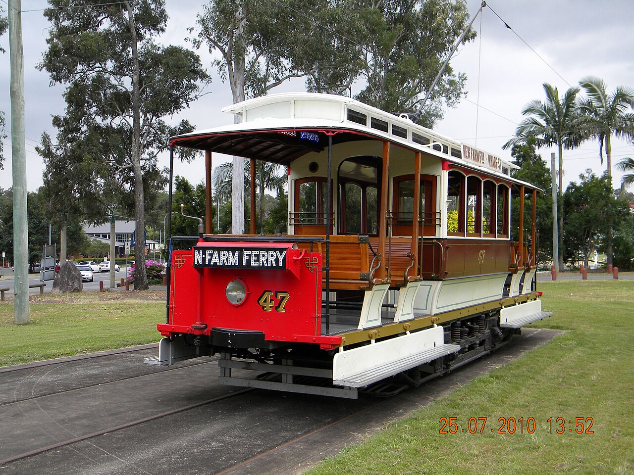 A photograph of Brisbane Tramway Museum