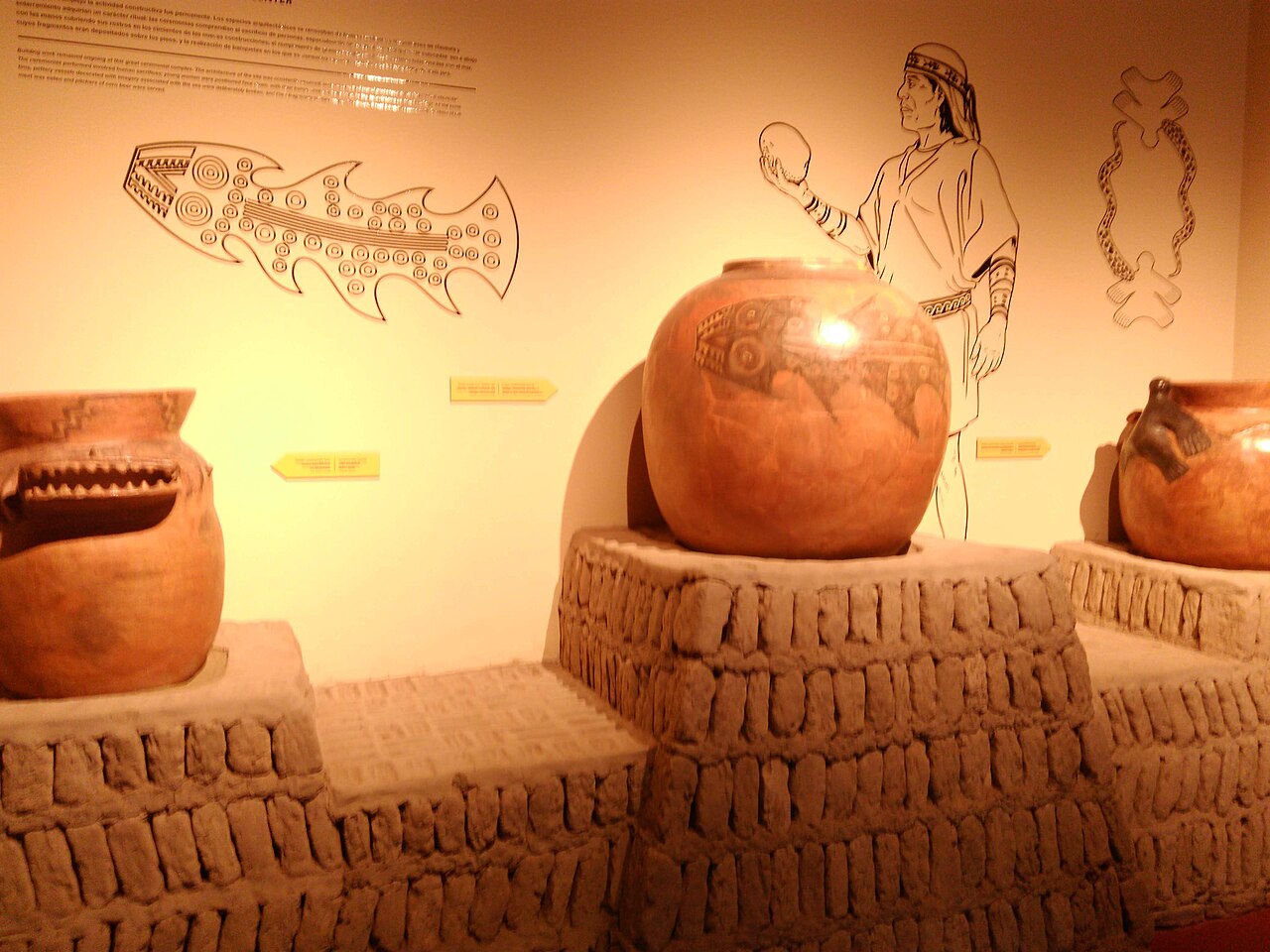 Una fotografía de Museo de Sitio Pucllana
