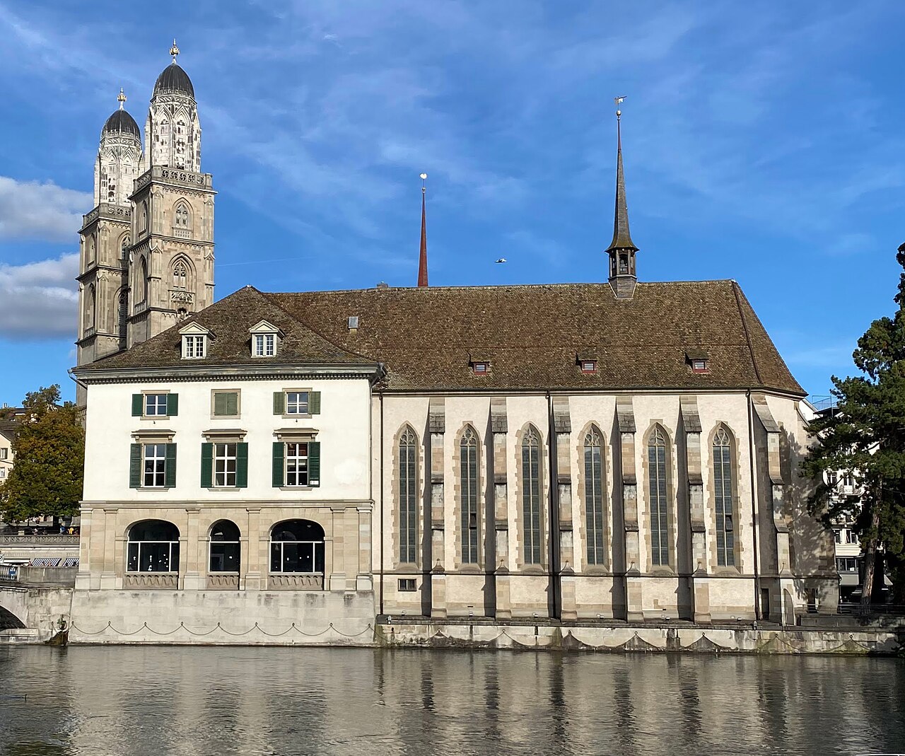 Una fotografía de Wasserkirche