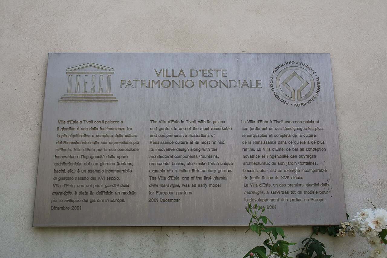 Ein Foto von Villa d’Este