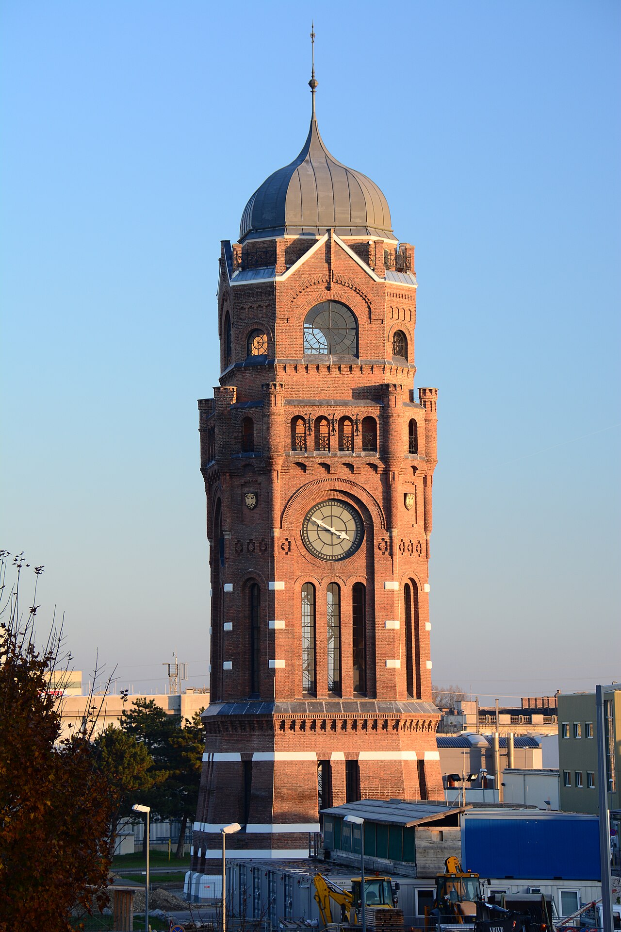 Water tower of the former Simmering gas works