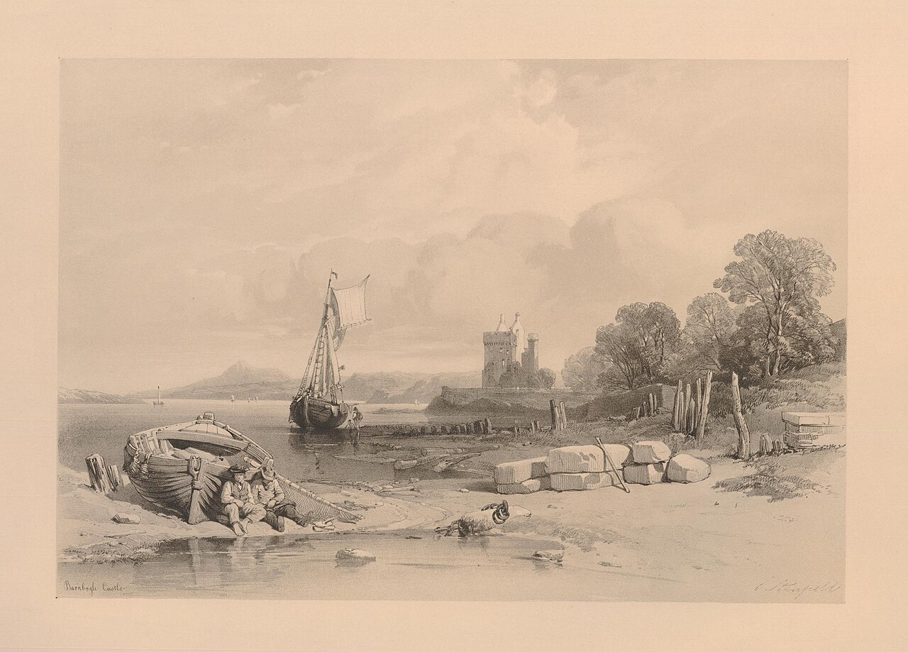 A photograph of Barnbougle Castle