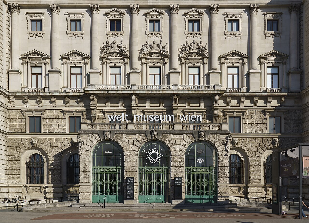 A photograph of Weltmuseum Wien