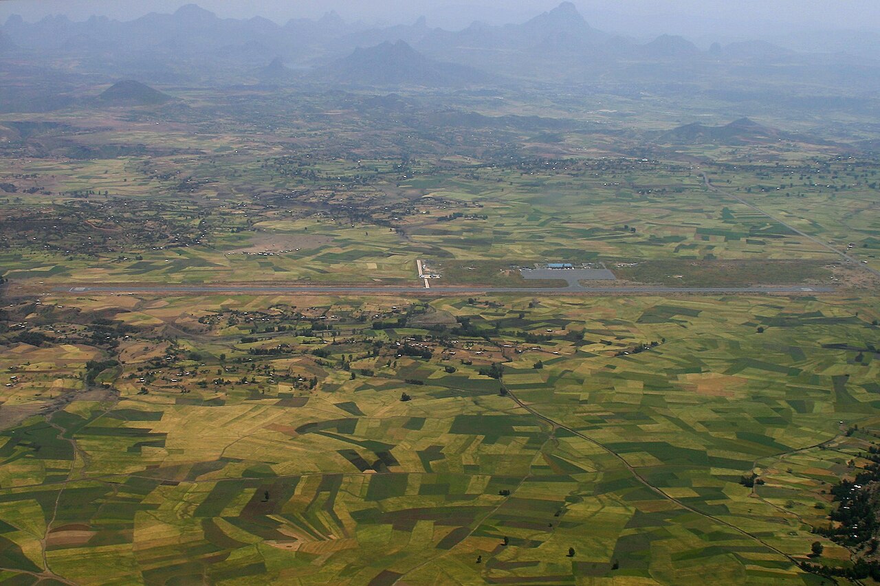 A photograph of Axum