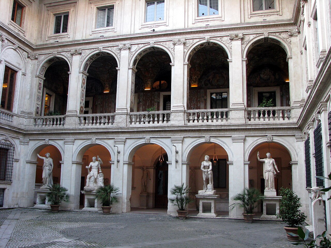 Ein Foto von Palazzo Altemps