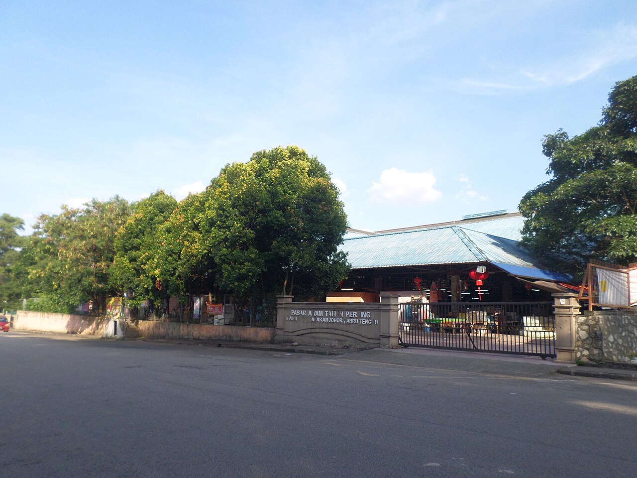 Mercado público de Taman Perling