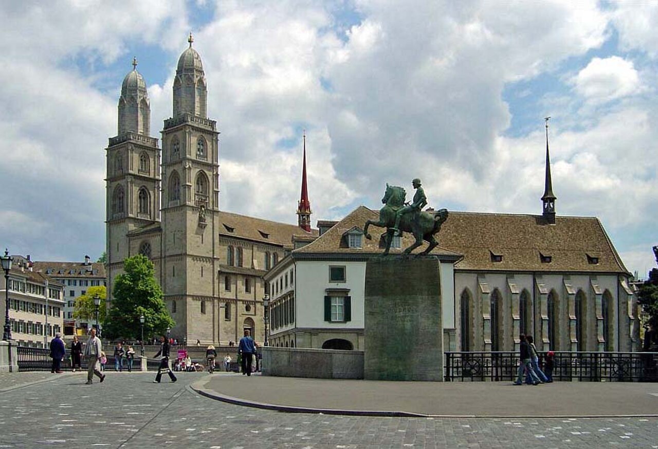 Una fotografía de Wasserkirche