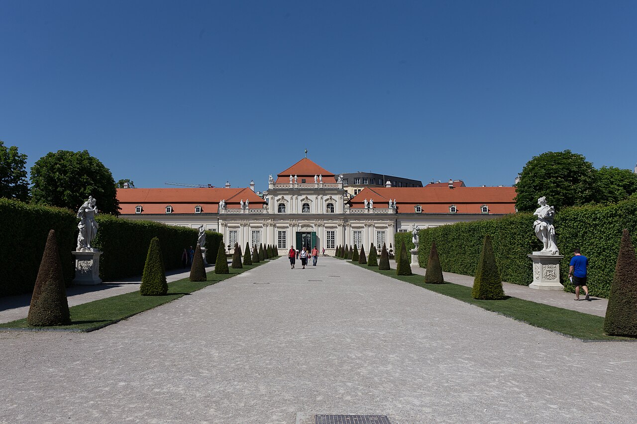 A photograph of Lower Belvedere