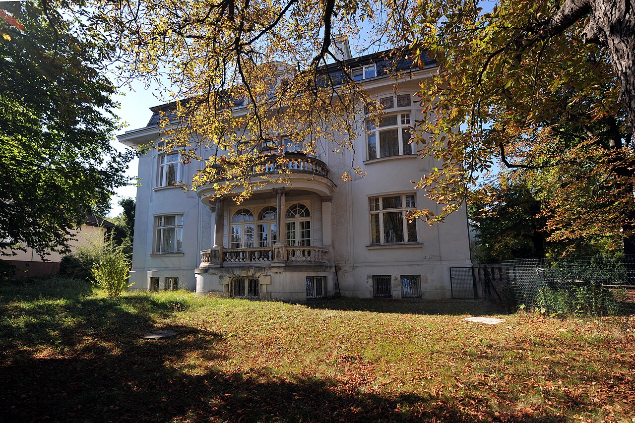 Villa Braun, Mauer