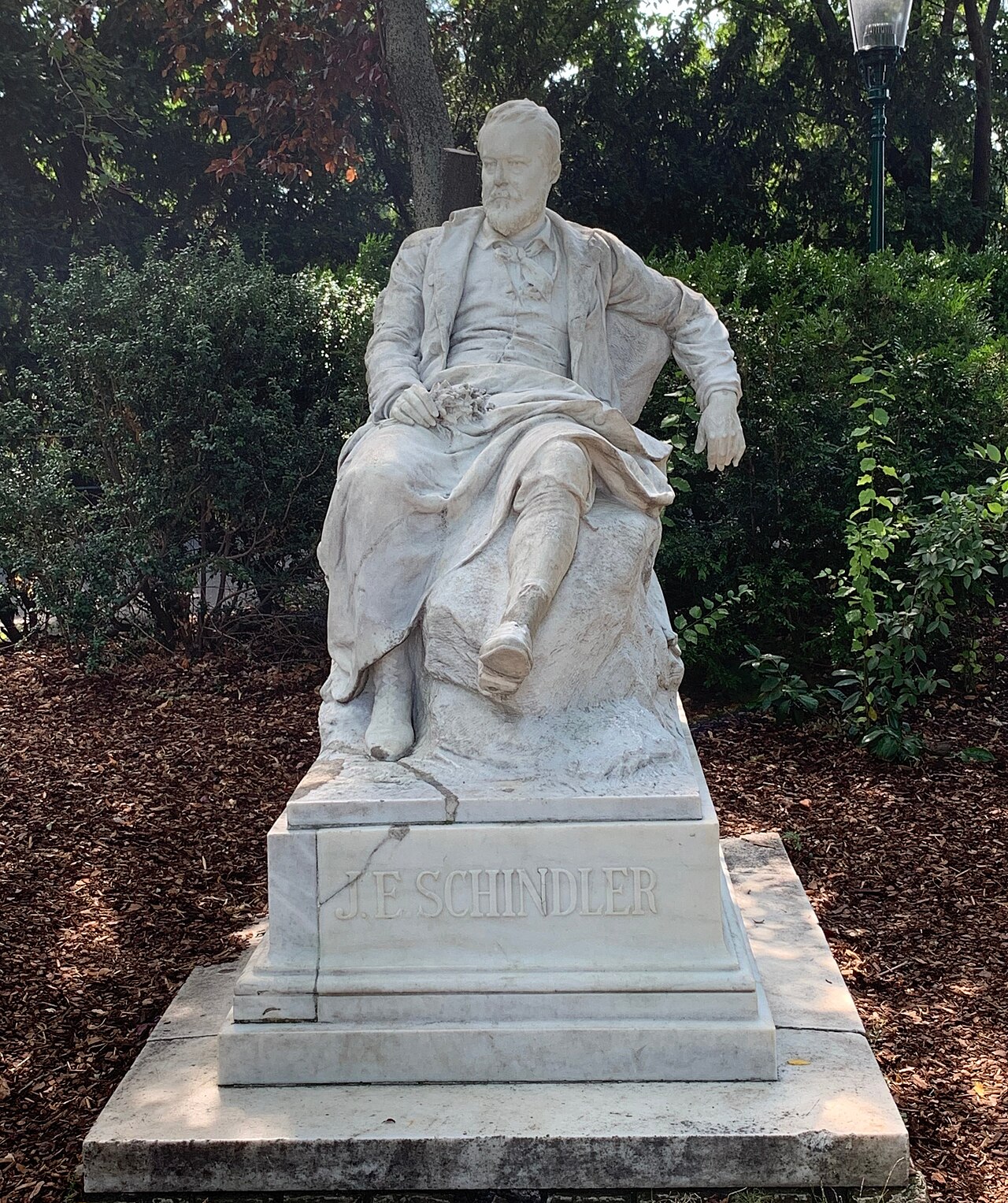 Emil Jakob Schindler monument