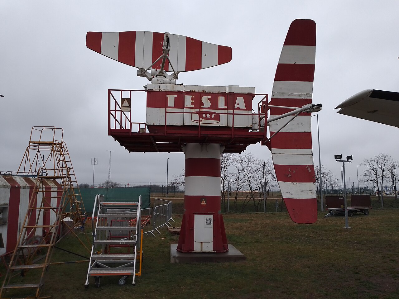 A photograph of TESLA radar