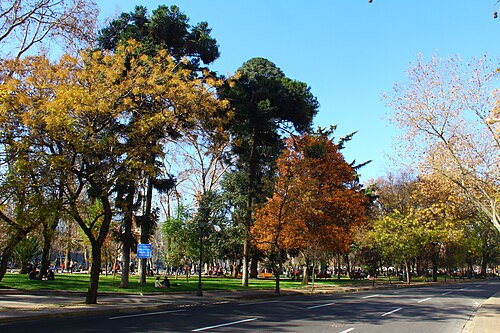 Parque Forestal, Santiago
