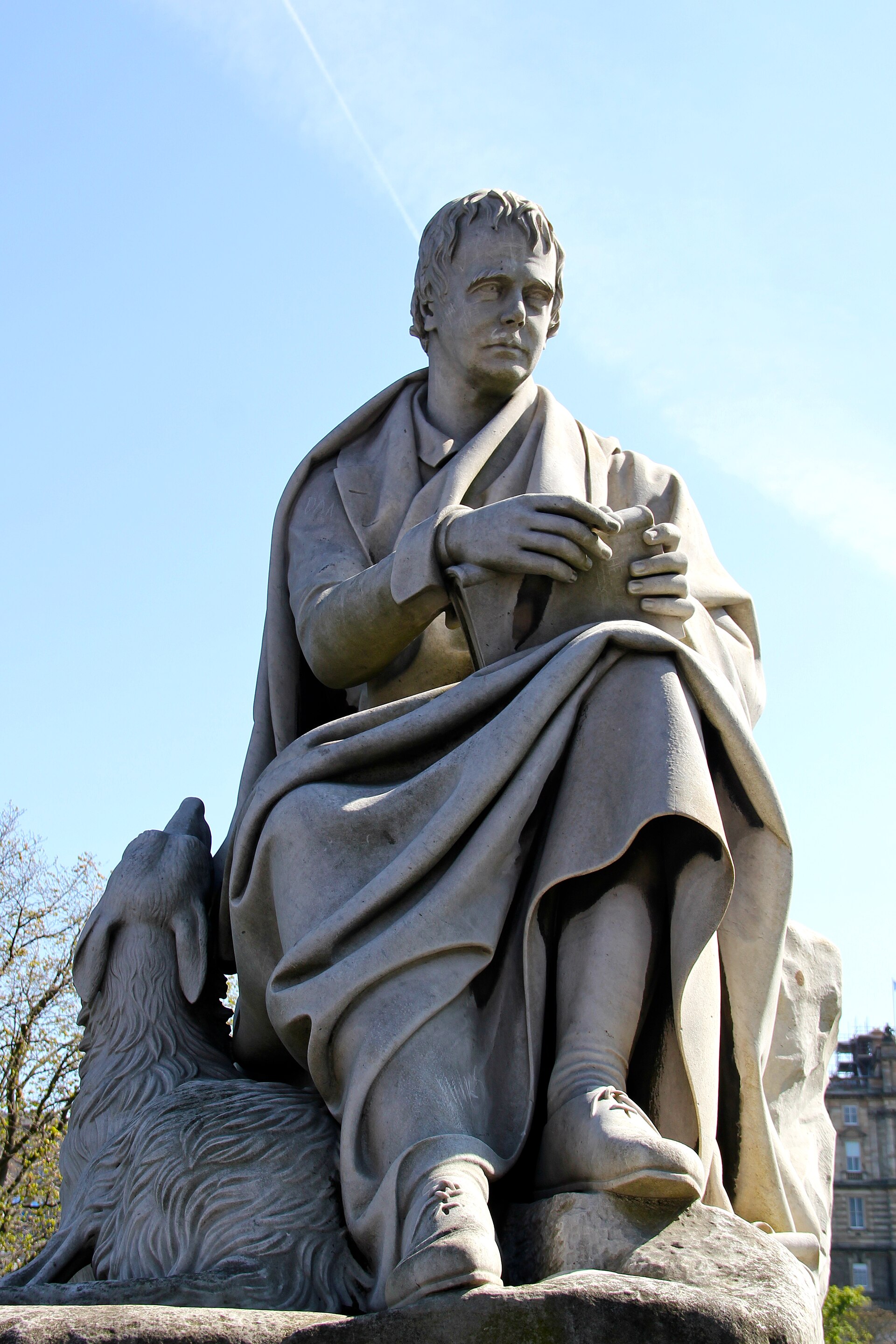 A photograph of Scott Monument
