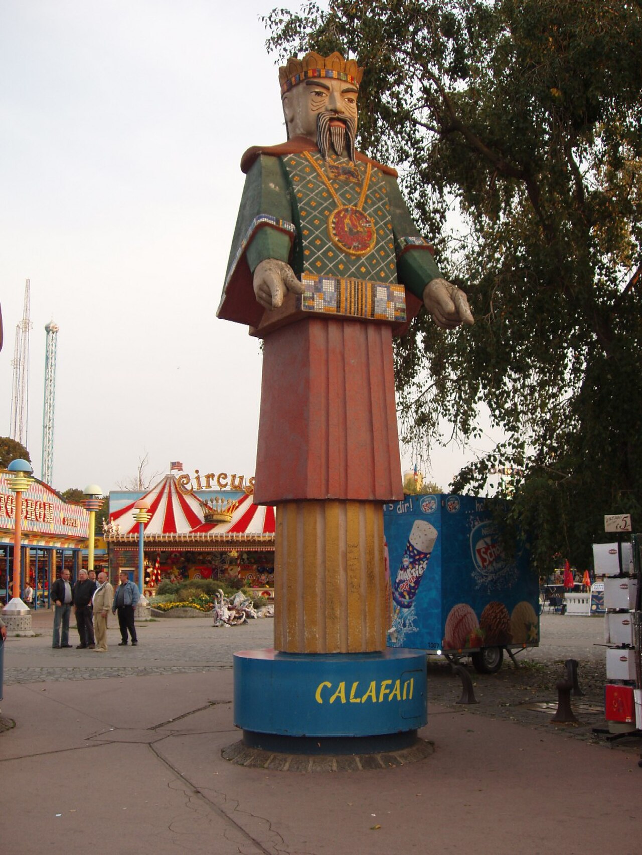 Figura della giostra Calafati (Wurstelprater)