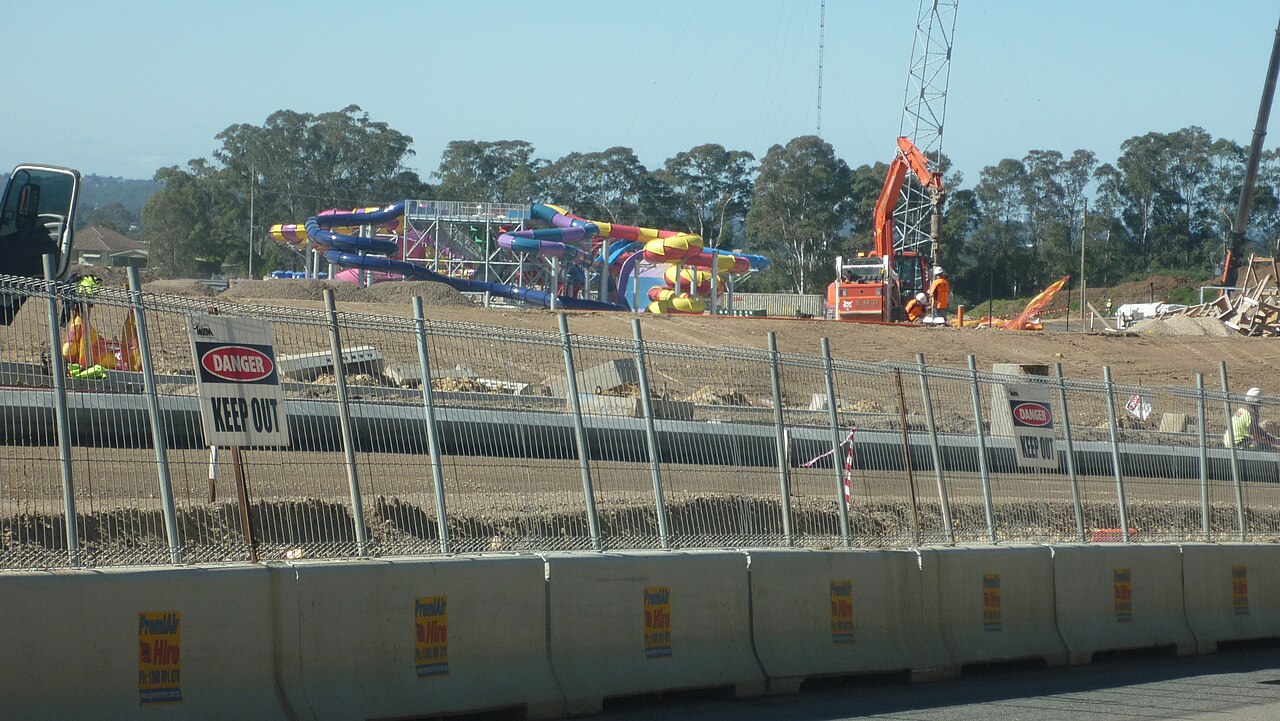 A photograph of Sydney Action Park