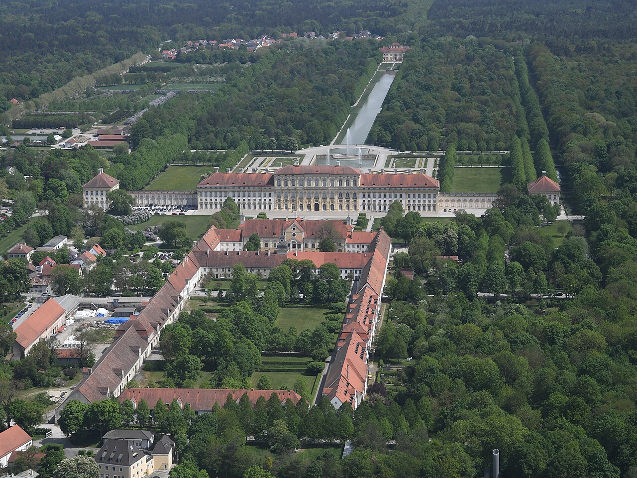 Une photographie de château de Schleissheim