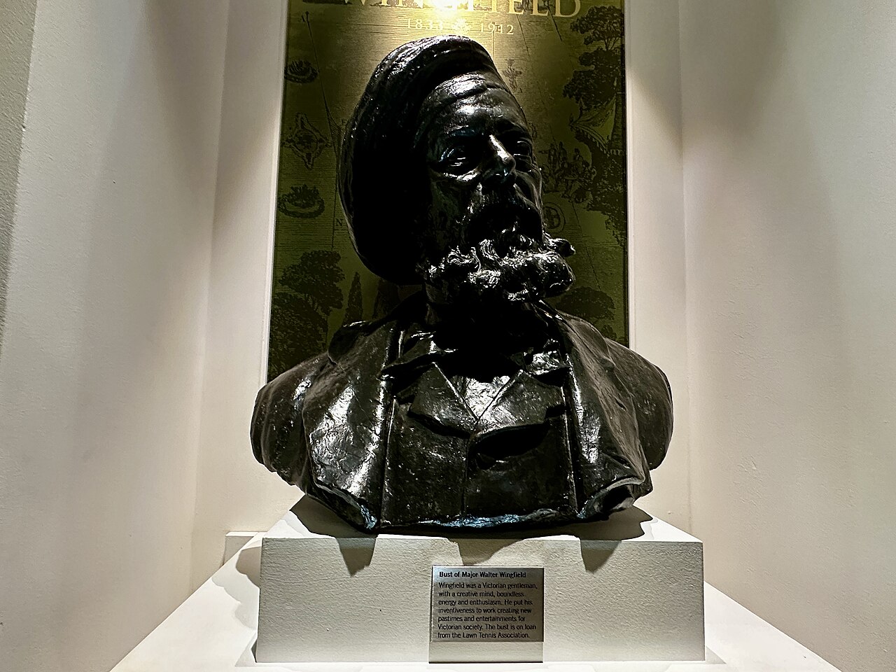 Une photographie de musée de Wimbledon