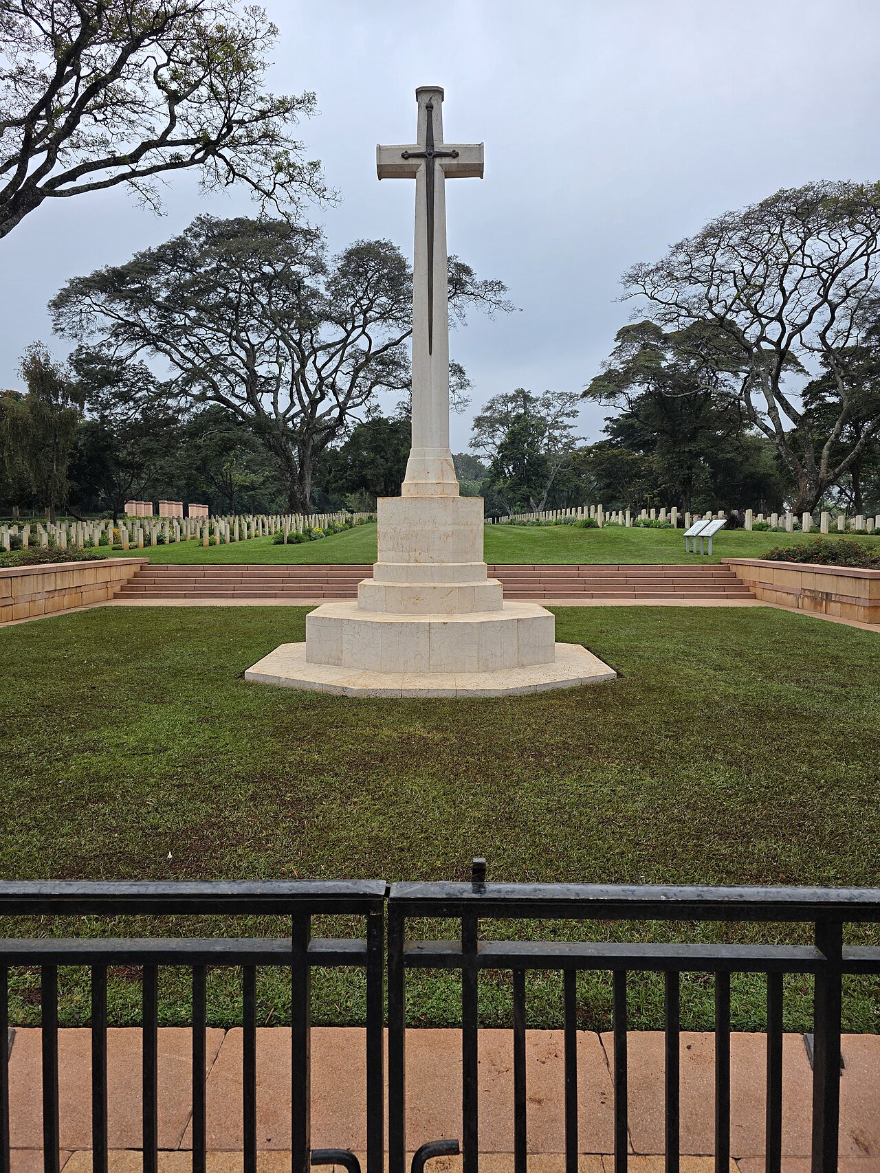A photograph of Nairobi War Cemetery