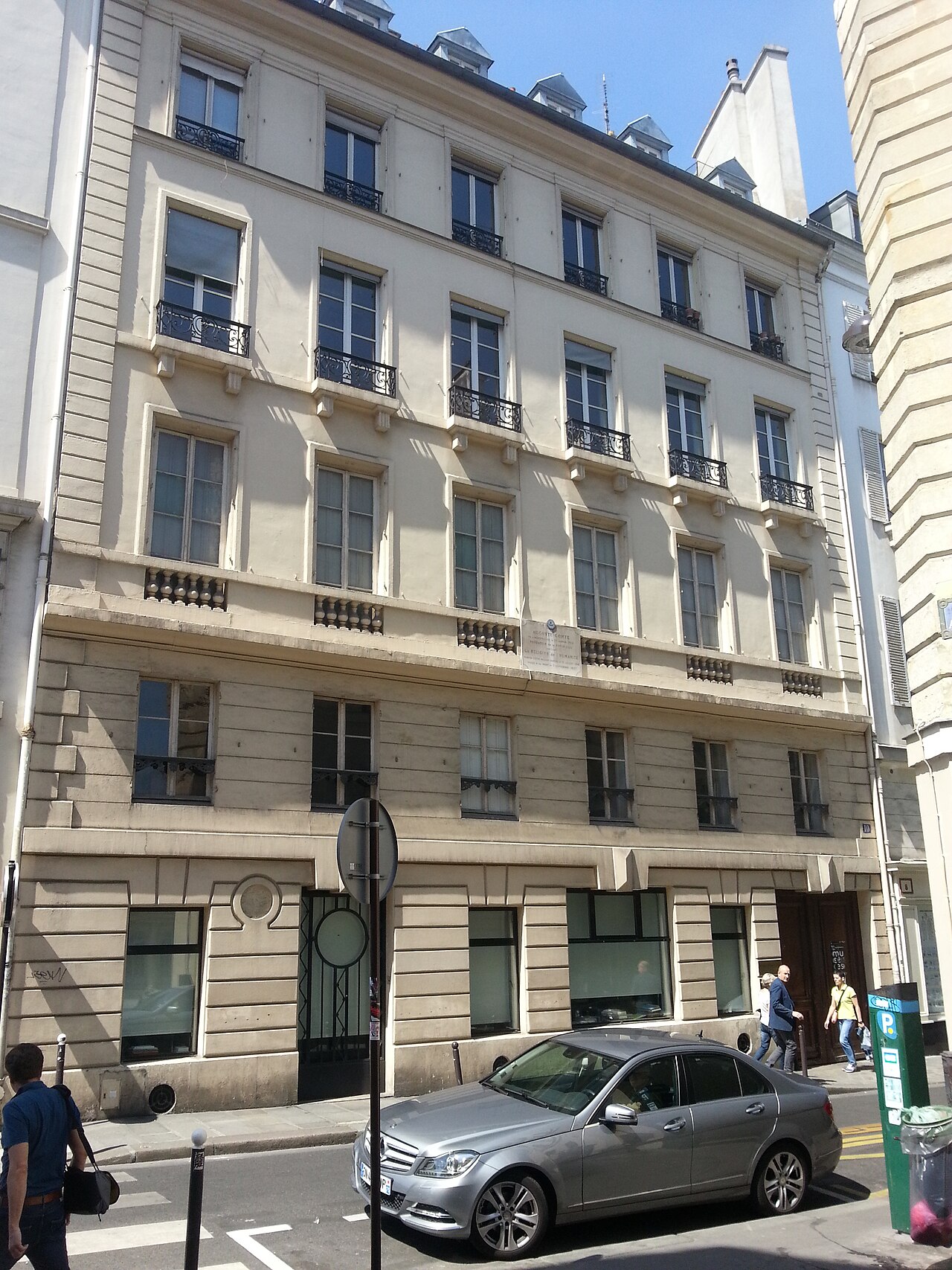 Haus von Auguste Comte