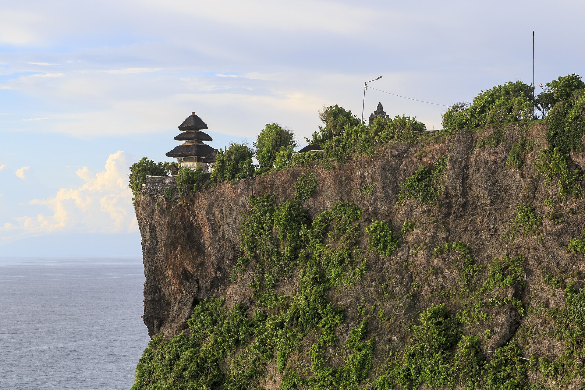 A photograph of Uluwatu Temple