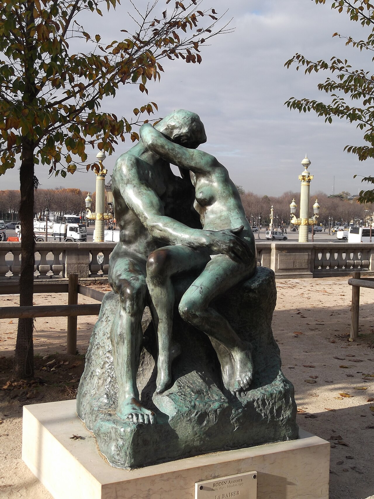The Kiss by Auguste Rodin