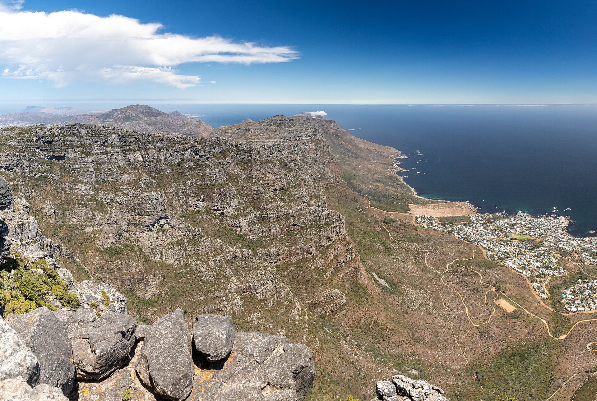 A photograph of South Africa