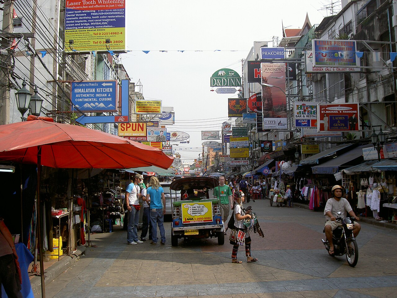 Khao San Caddesi fotoğrafı