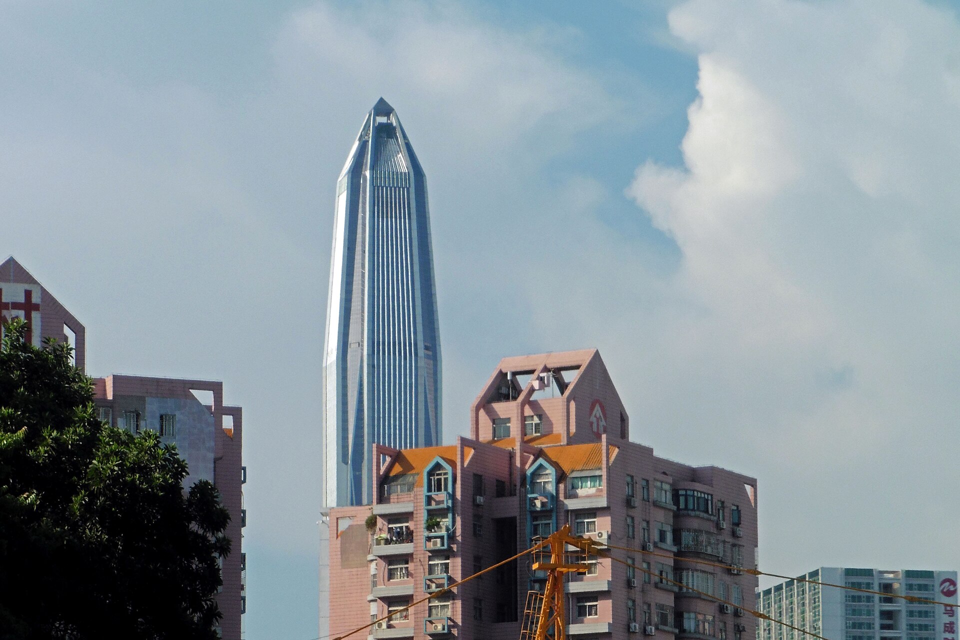 Uma fotografia de Ping An Finance Centre