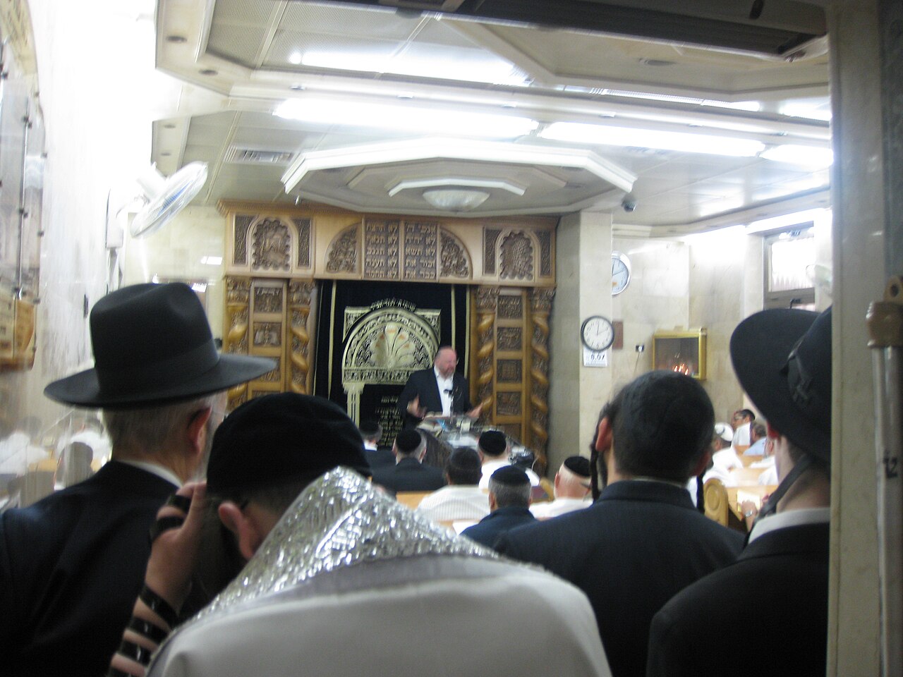 Une photographie de synagogue Itzkovitch