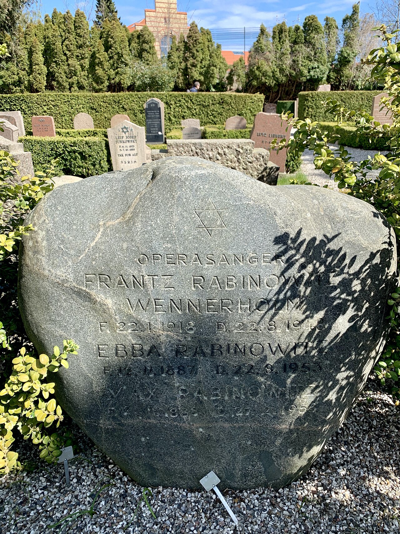 Una fotografia di Cimitero ebraico occidentale