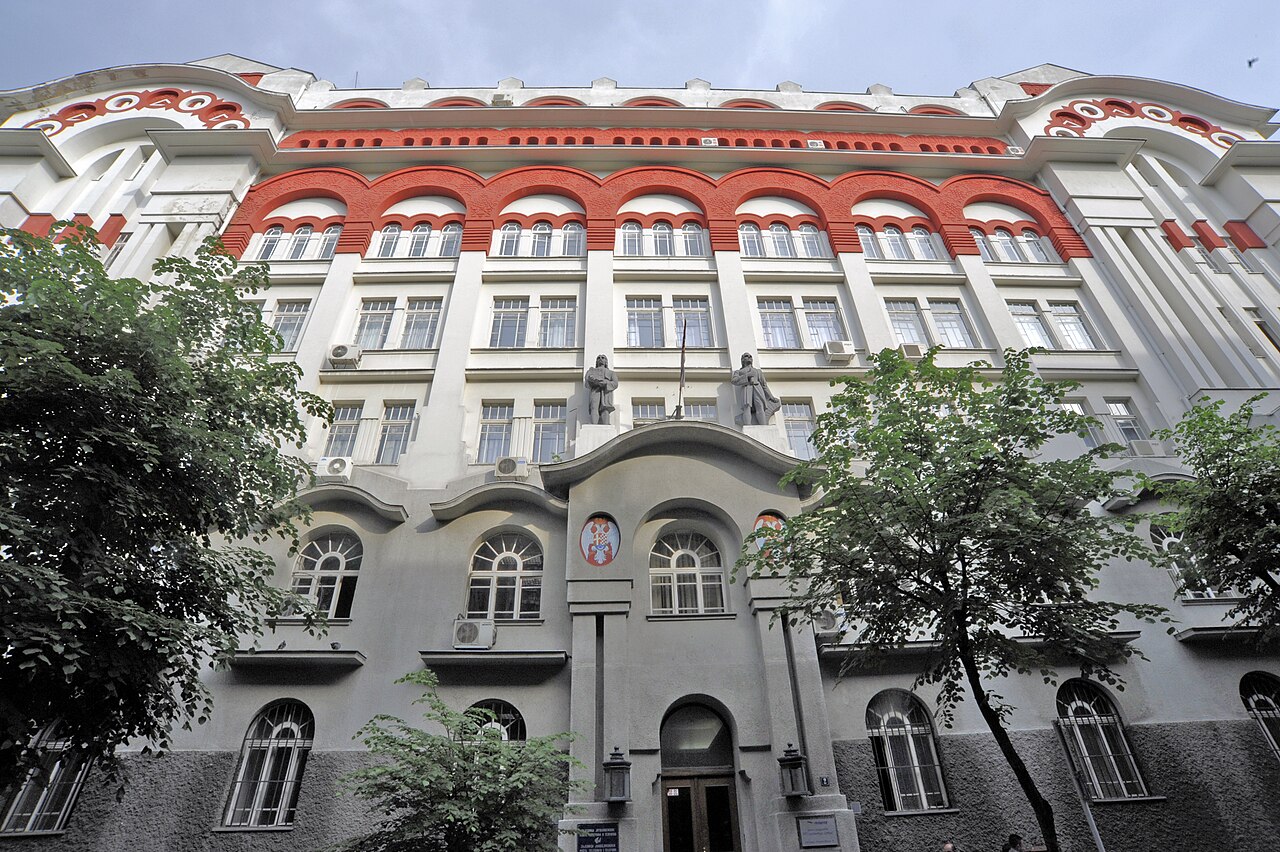 A photograph of Belgrade Post Museum