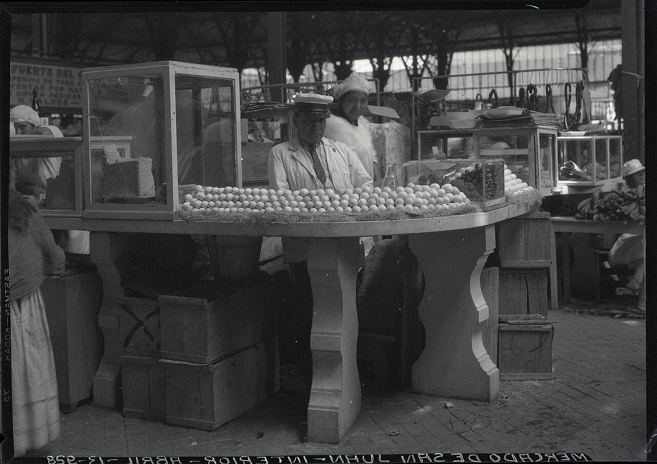 Uma fotografia de Mercado de San Juan