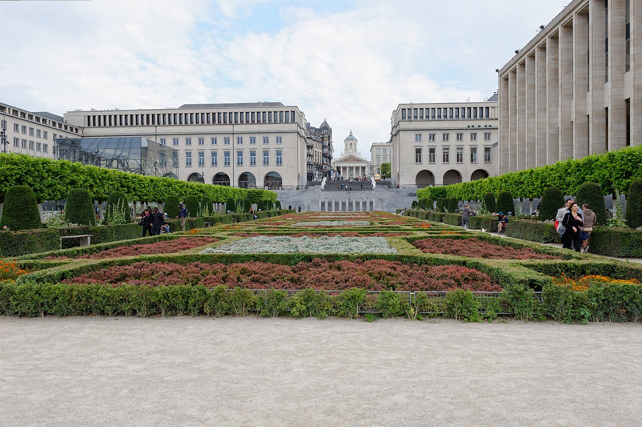 Mont des Arts Bahçesi