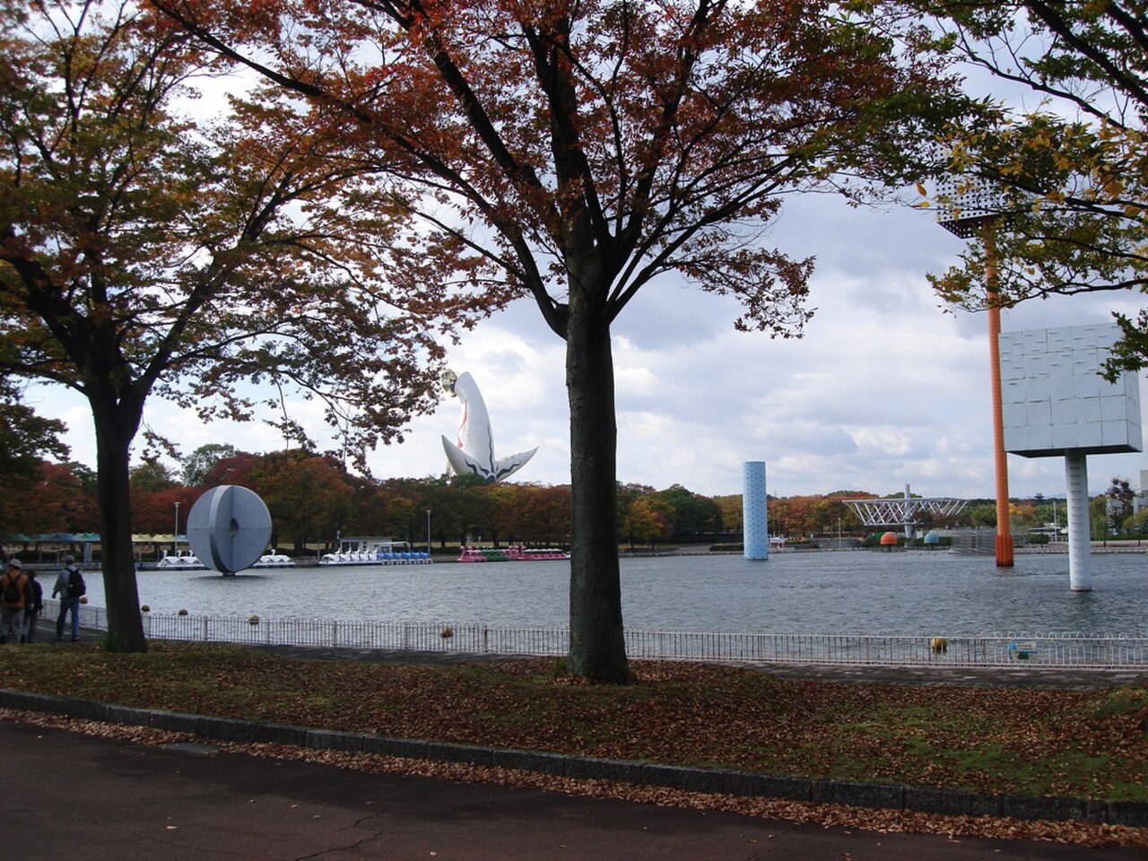 A photograph of Expo ’70 Commemorative Park